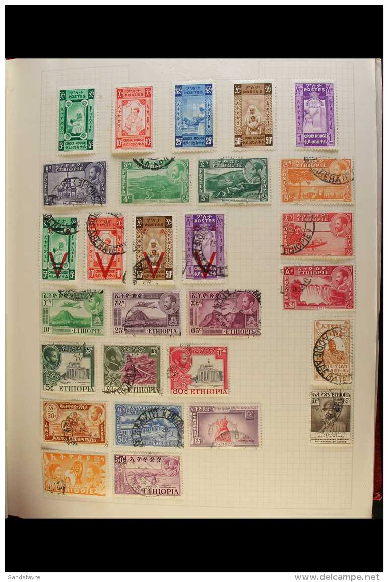 WORLD COLLECTION  Late 19th Century To 1960's Mint &amp; Used Stamps In An Album, The Strength Is In Various... - Otros & Sin Clasificación