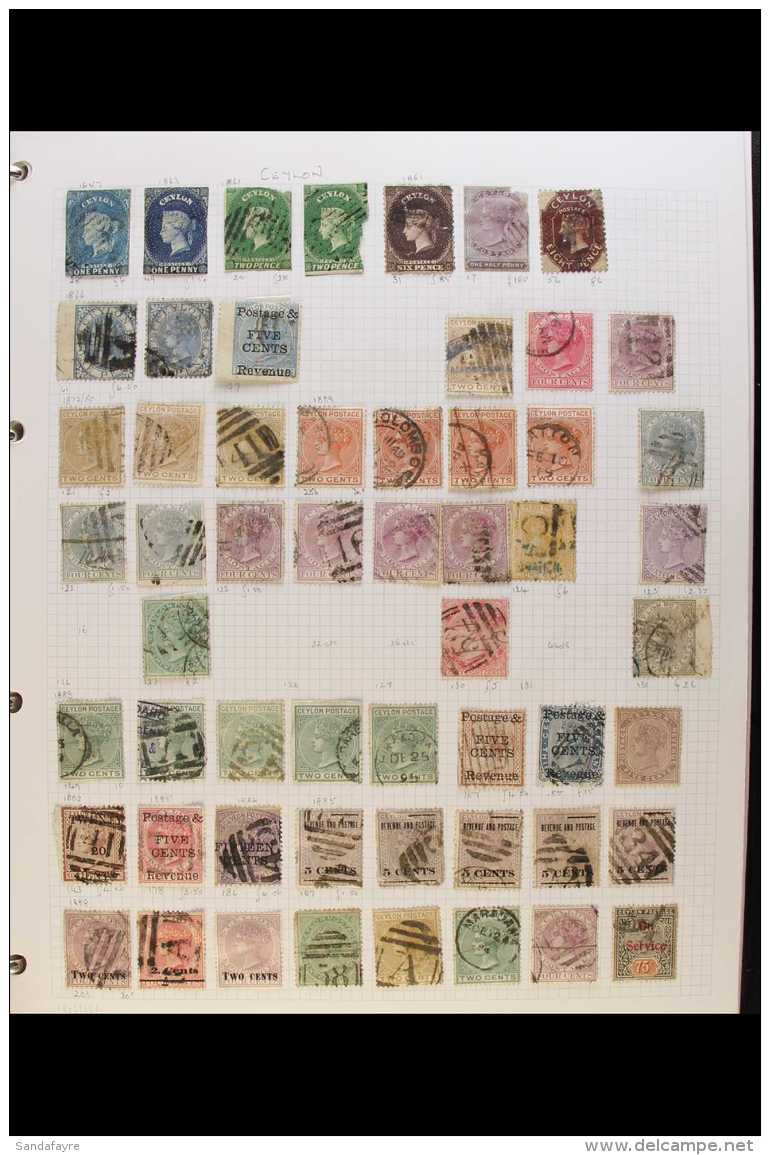BRITISH ASIA  1850s - 1990s EXTENSIVE COLLECTION Presented In An Album. Includes Strong Mint &amp; Used Ranges,... - Otros & Sin Clasificación
