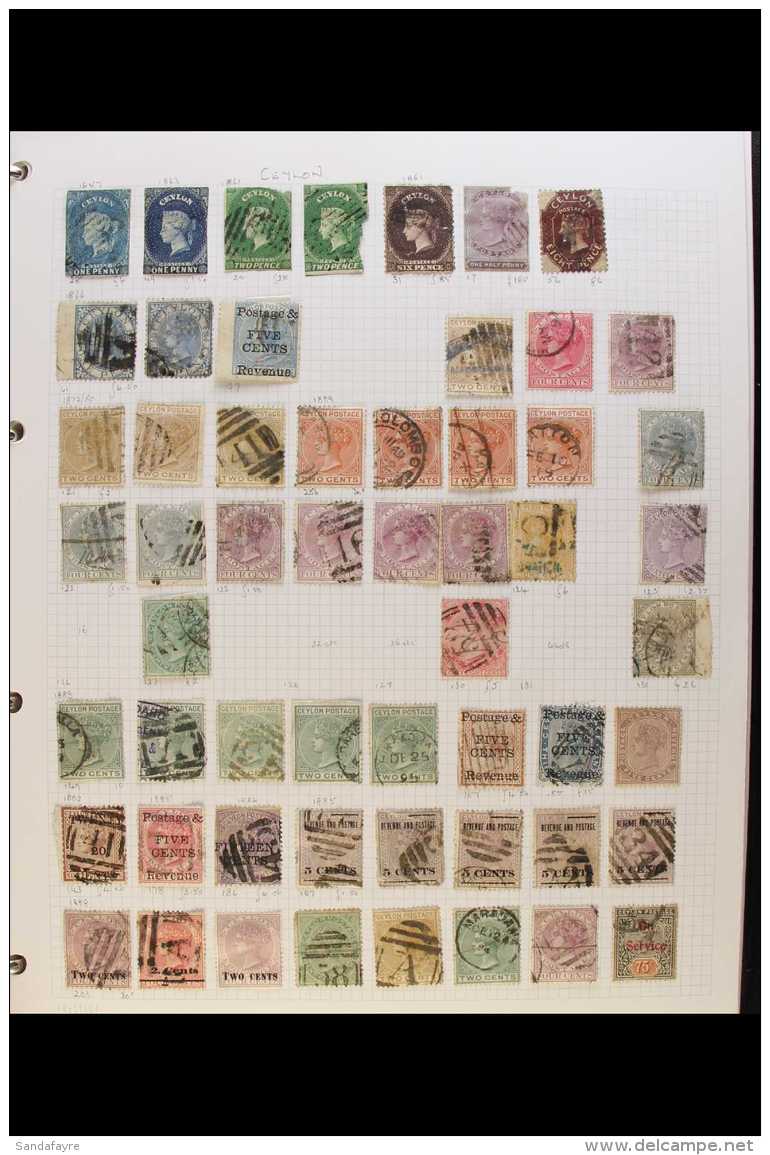 BRITISH ASIA  1850s - 1990s EXTENSIVE COLLECTION Presented In An Album. Includes Strong Mint &amp; Used Ranges,... - Autres & Non Classés