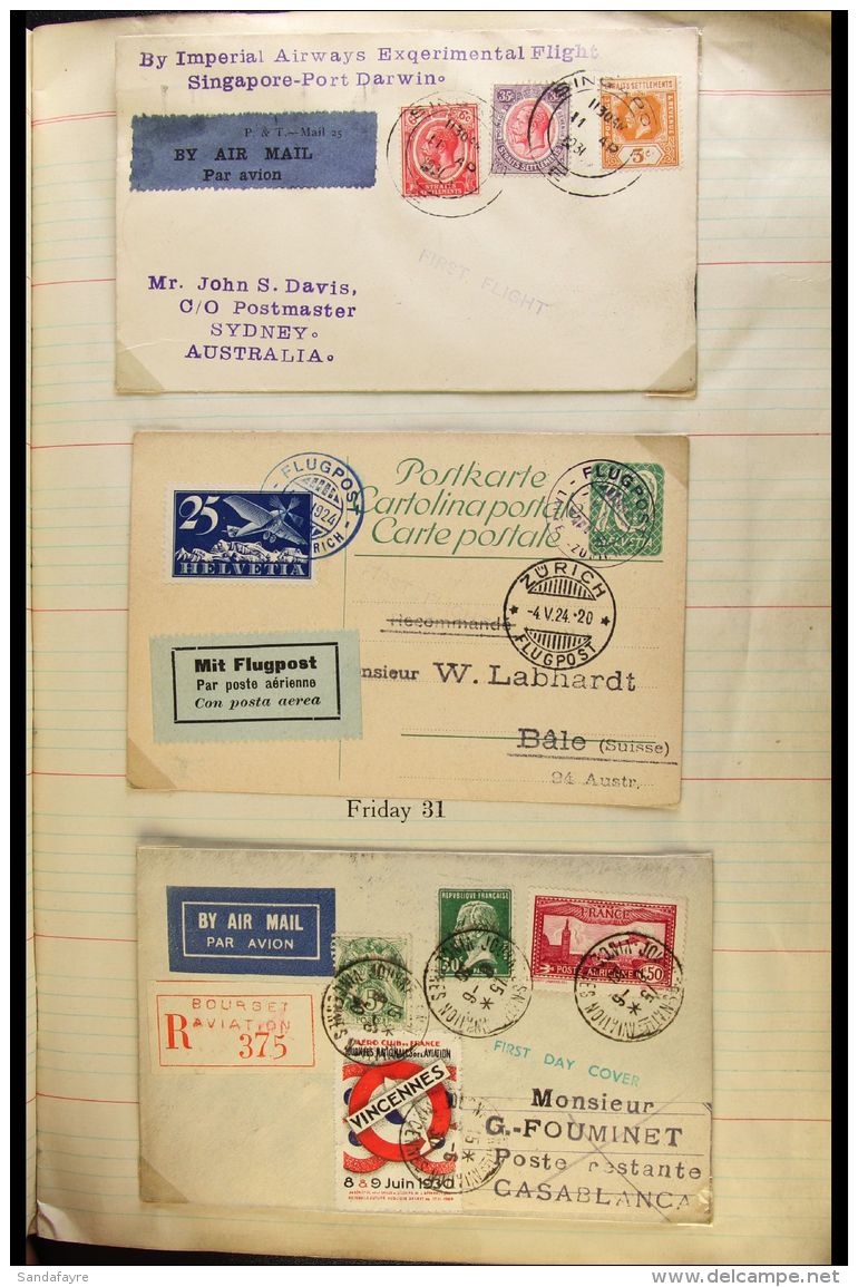 WONDERFUL OLD-TIME COVERS COLLECTION  1897 Through To About 1951 (mostly 1920's/30's/40's), Housed In Two... - Otros & Sin Clasificación