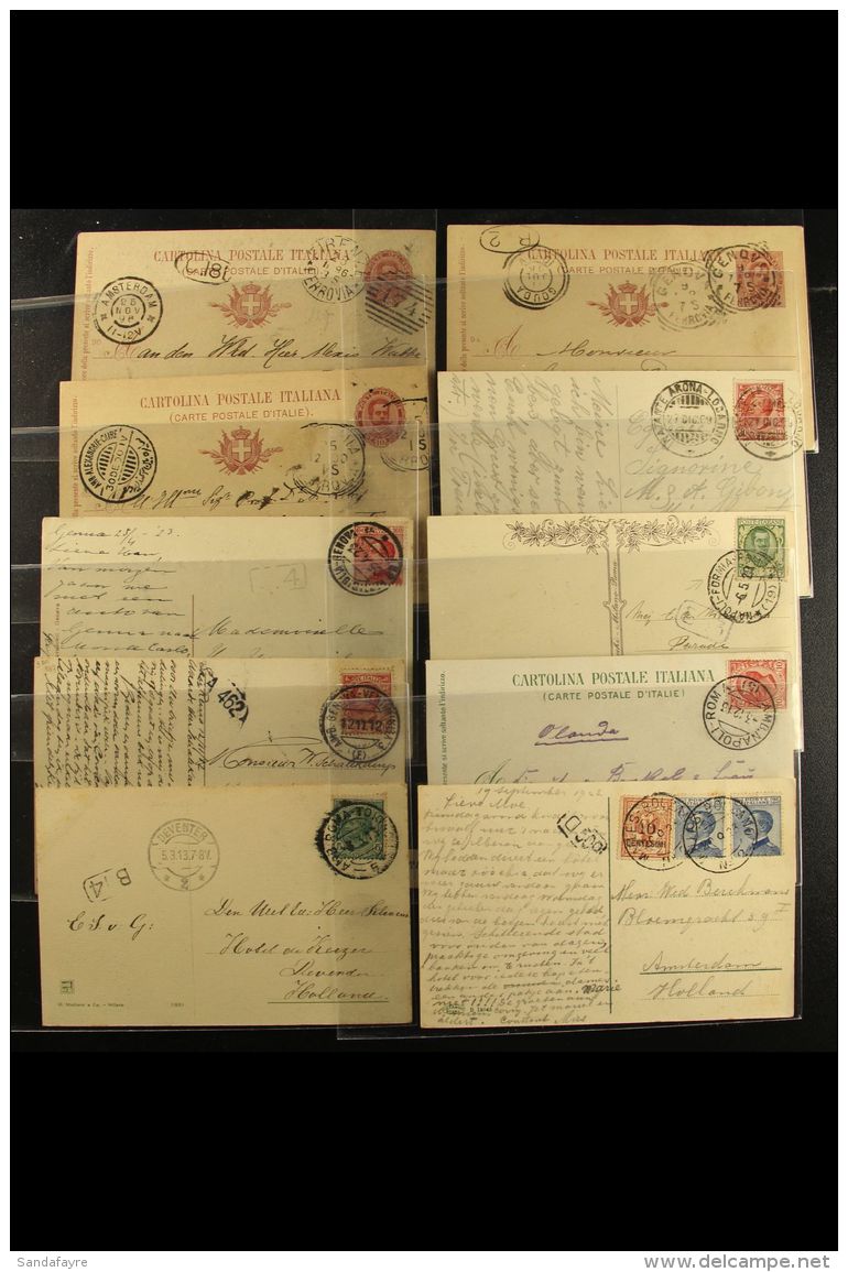 1865-1923 RAILWAY COVERS &amp; CARDS.  An Interesting Collection Of Covers &amp; Mostly Cards Showing Various... - Unclassified