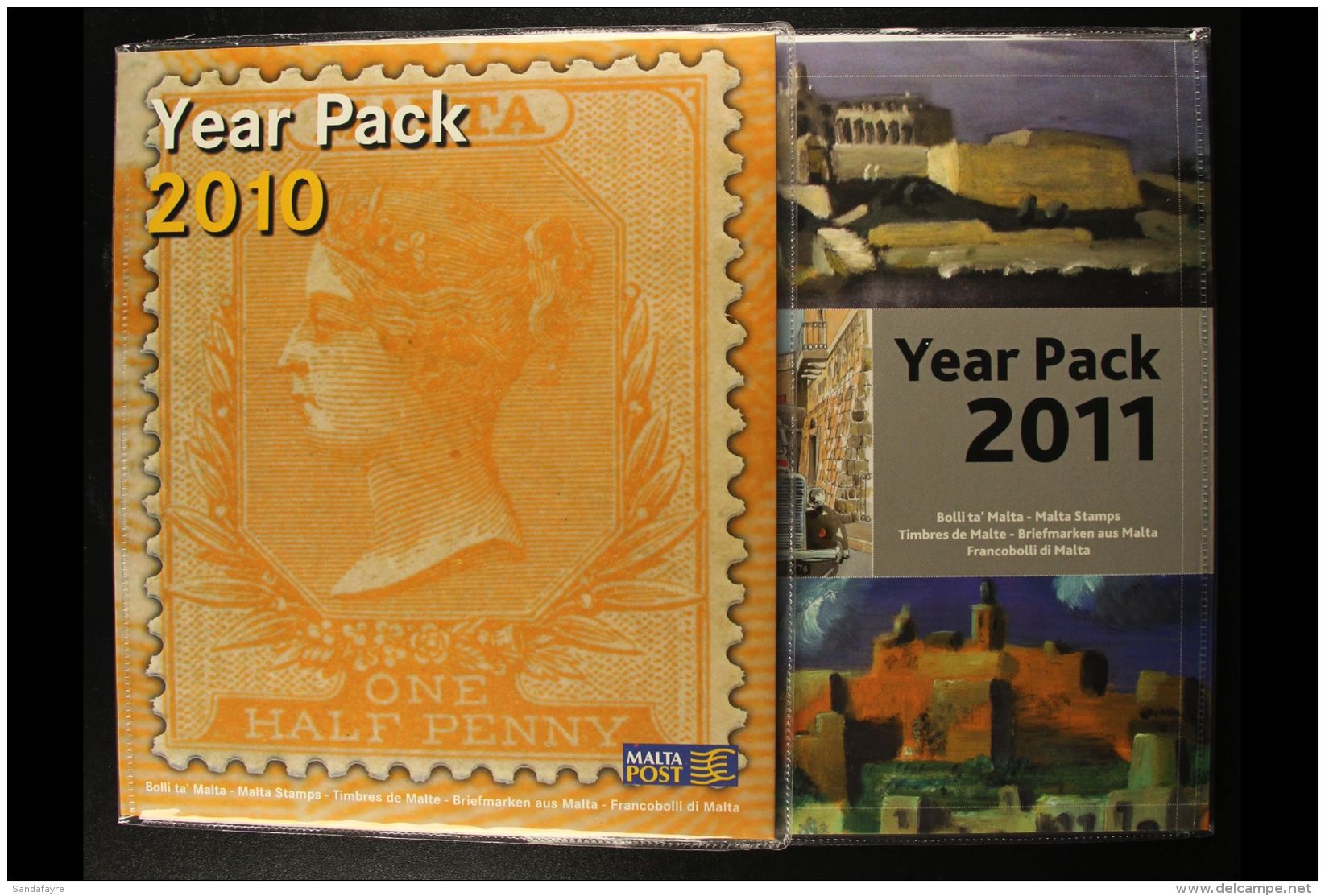 2007-2011 COMPLETE YEAR PACKS.  Superb Never Hinged Mint Complete Sets, Mini-sheets &amp; Se-tenant Sheetlets In... - Malte (...-1964)