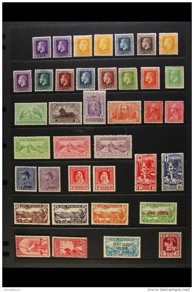 1915-34 ALL DIFFERENT MINT COLLECTION  Includes 1915-30 King George V Most Values From 2d (both Colours) To 1s... - Otros & Sin Clasificación