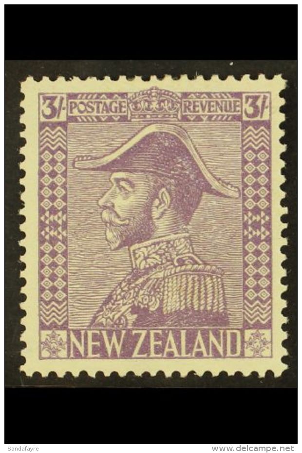 1926  3s Pale Mauve, Admiral On Cowan Paper, SG 470, Superb Mint Og. For More Images, Please Visit... - Sonstige & Ohne Zuordnung