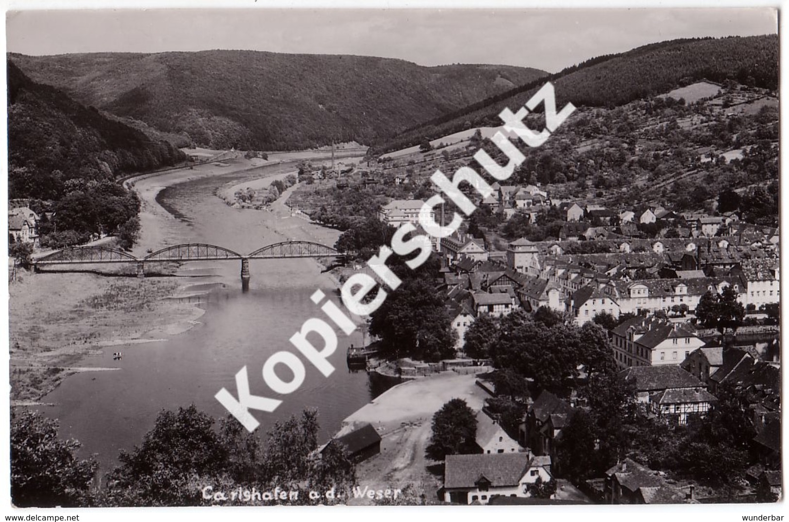 Carlshafen A. D. Weser 1934  (z5071) - Bad Karlshafen