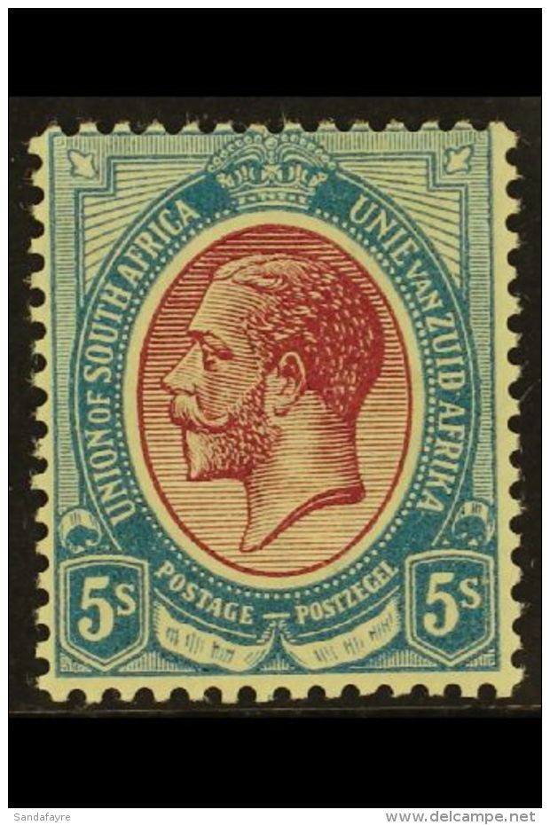 1913-24  5s Purple &amp; Blue, SG 15, Very Fine Mint. For More Images, Please Visit... - Sin Clasificación