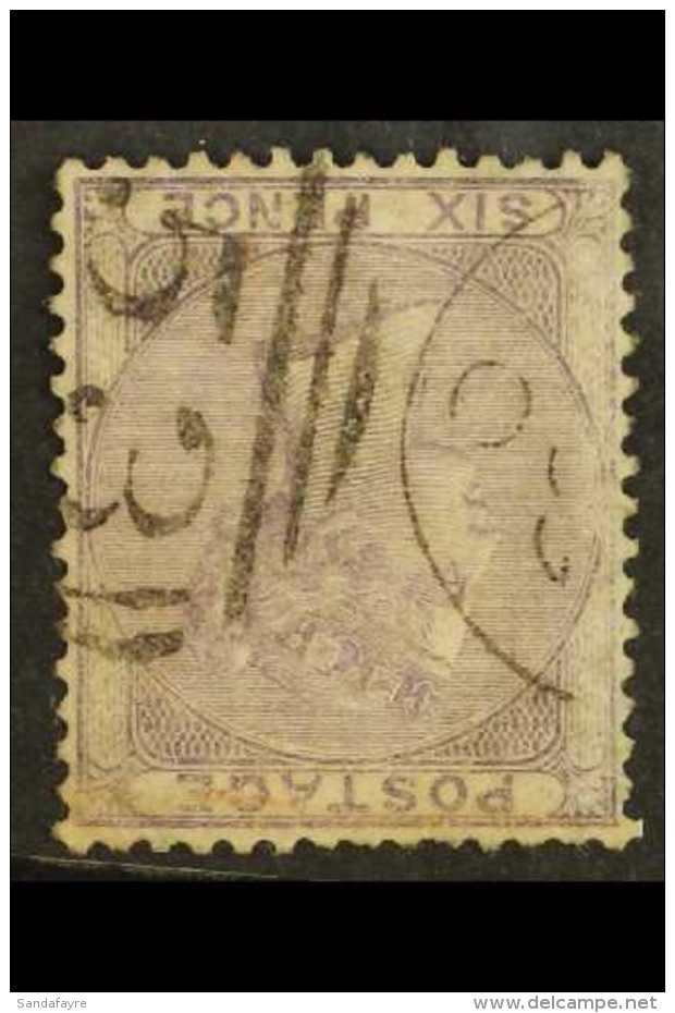 1855-57  6d Deep Lilac, "inverted Watermark" Variety, SG 69wi, Very Fine Used, Particularly Well - Centered... - Otros & Sin Clasificación