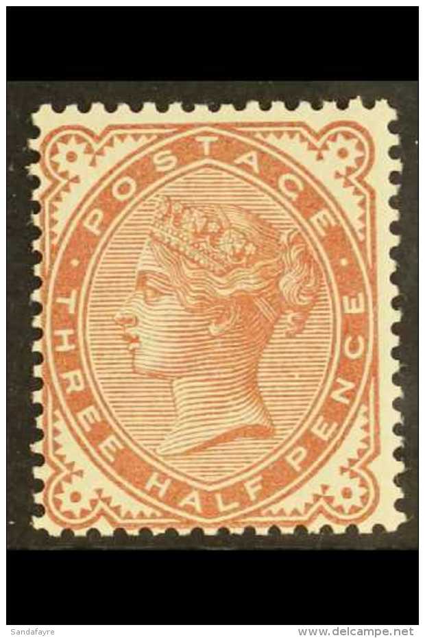 1880-81  1&frac12;d Venetian Red, SG 167, Very Lightly Hinged Mint. For More Images, Please Visit... - Otros & Sin Clasificación