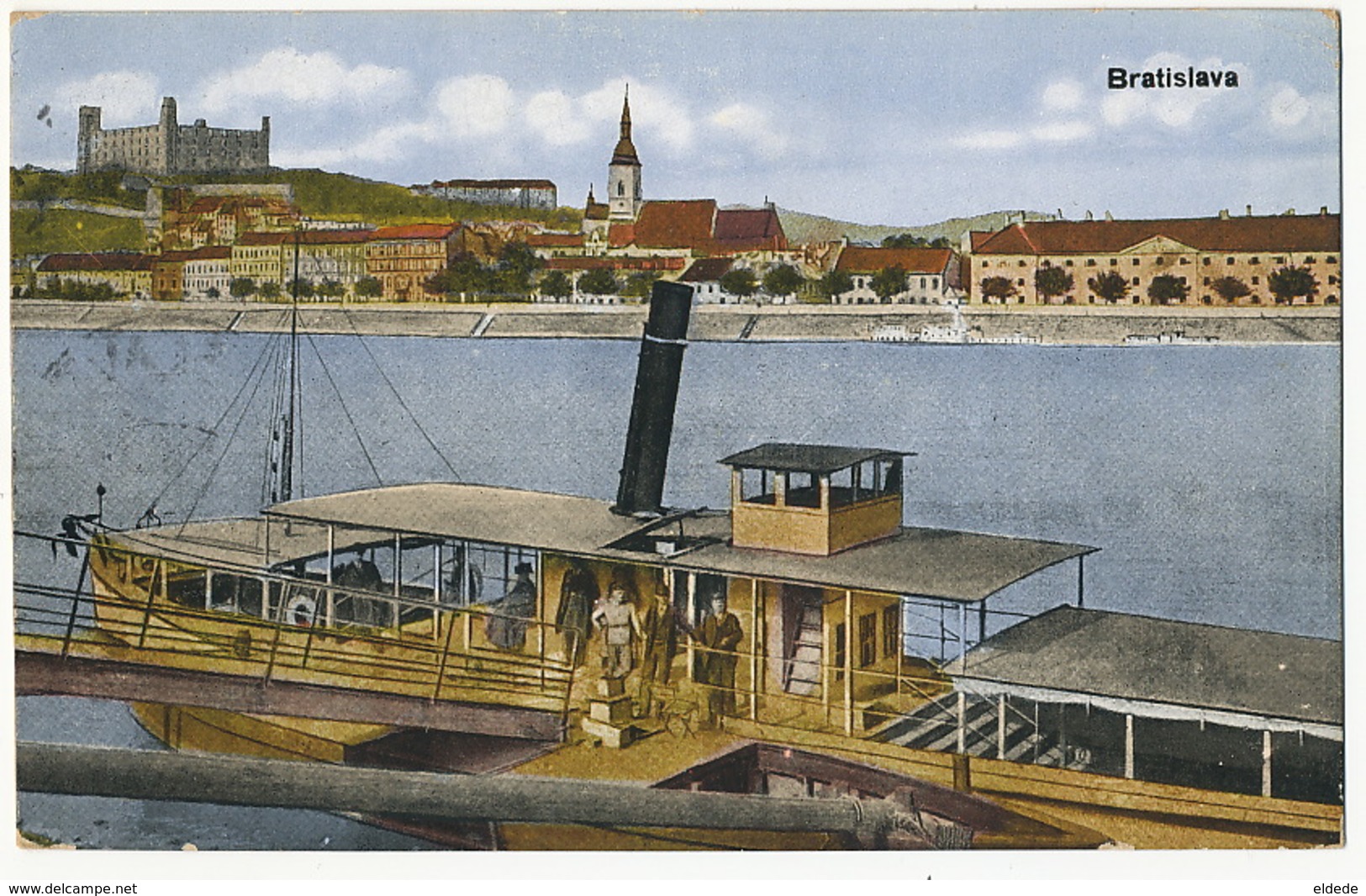 Bratislava P. Used 1922 Edit Monopol Prag - Slovaquie