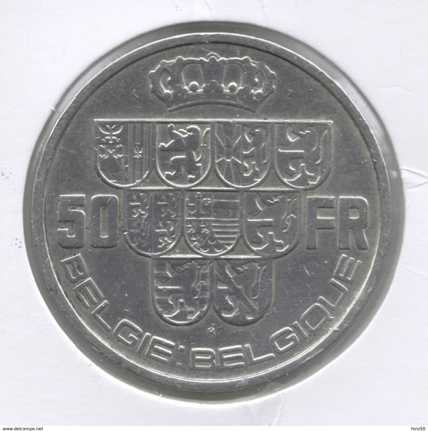 LEOPOLD III * 50 Frank 1939 Vlaams/frans  Pos.A * ZONDER KRUIS OP KROON * Nr 9057 - 50 Francs