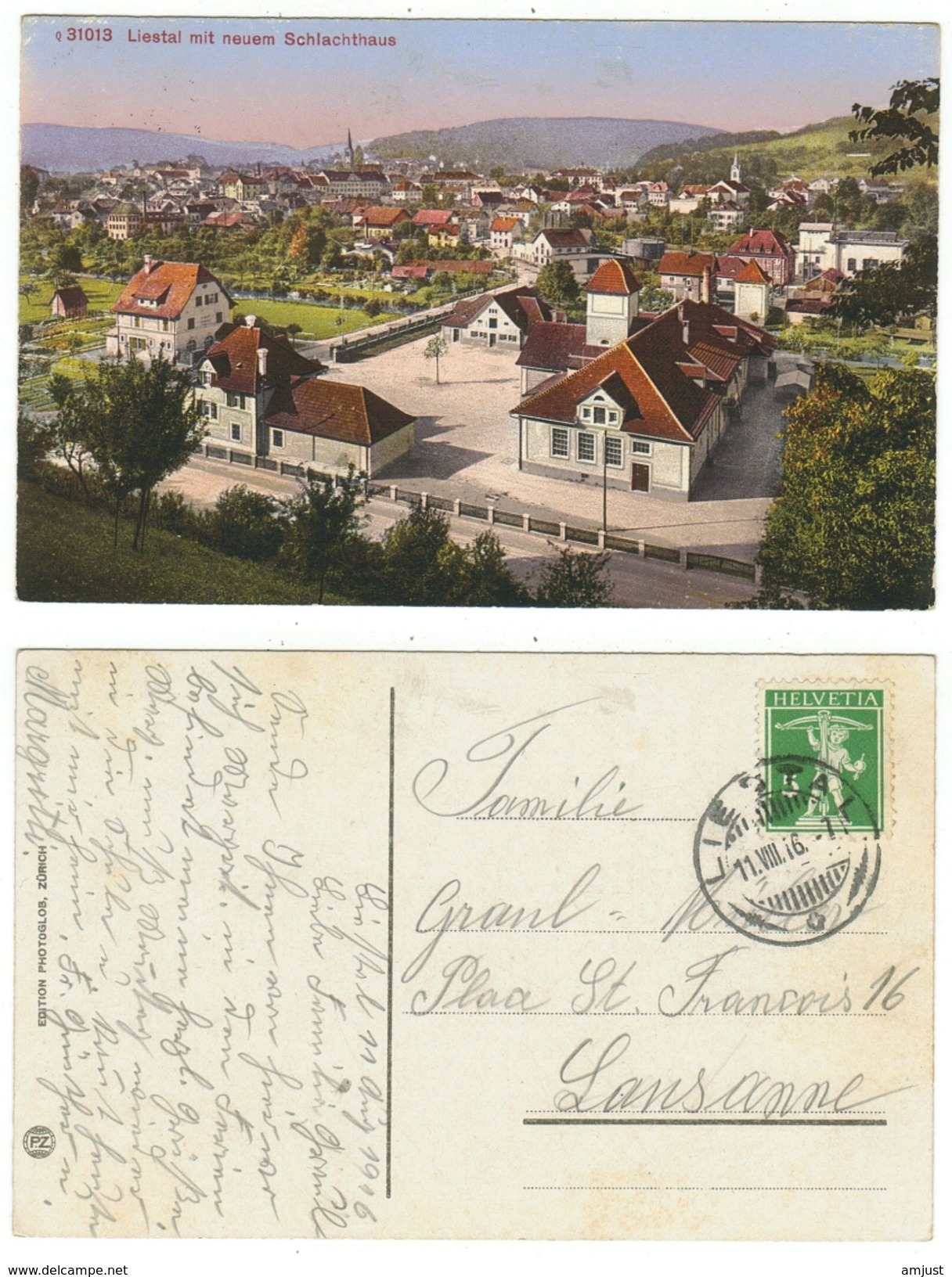 Suisse // Schweiz // Switzerland // Bâle-Campagne //  Liestal Mit Neuem Schlachthaus - Liestal