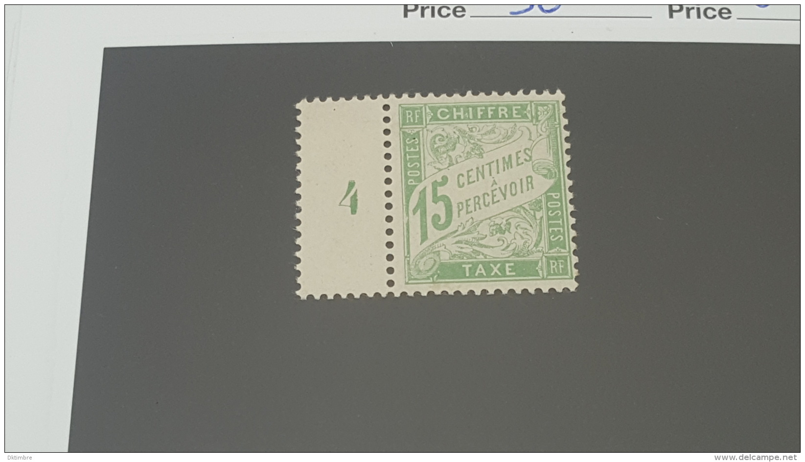 LOT 354574 TIMBRE DE FRANCE NEUF* N°30 VALEUR 45 EUROS - 1859-1959 Postfris