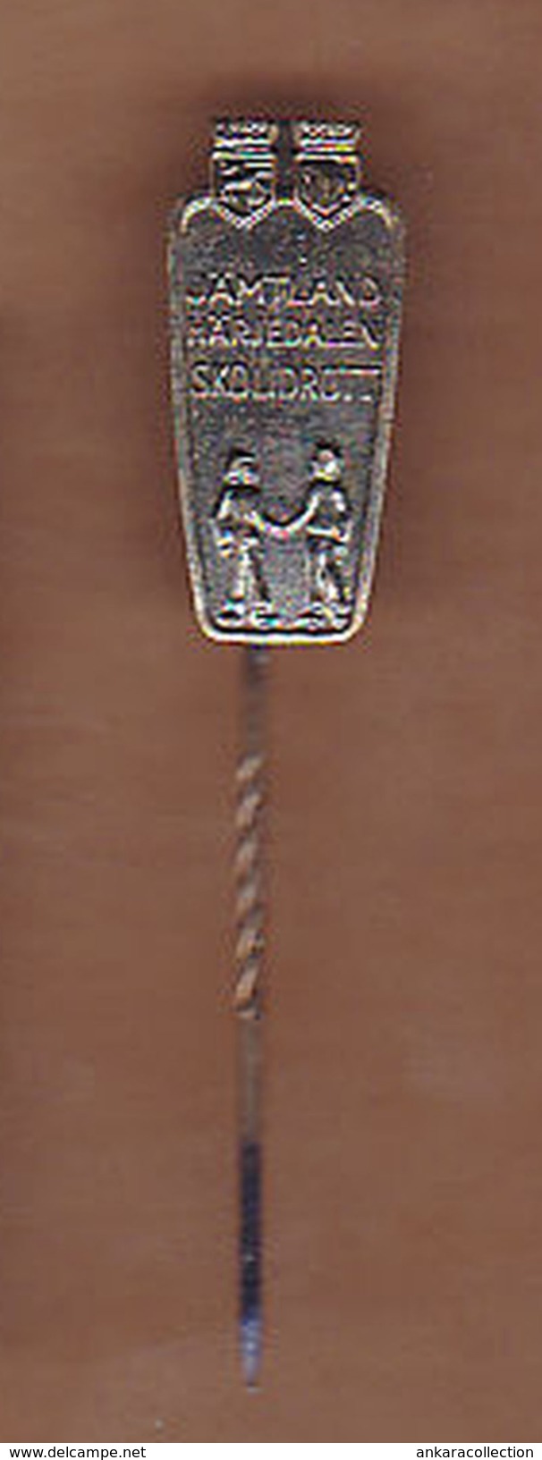 AC - JAMTLAND HARJEDALEN SKOLIDROTT PIN - BADGE - Athletics