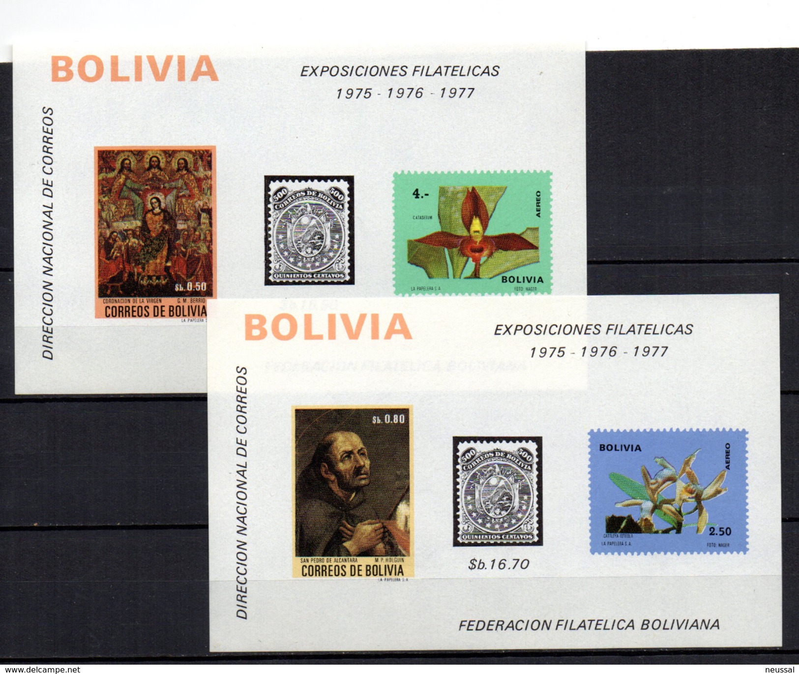 3 Hb De Bolivia - Bolivie