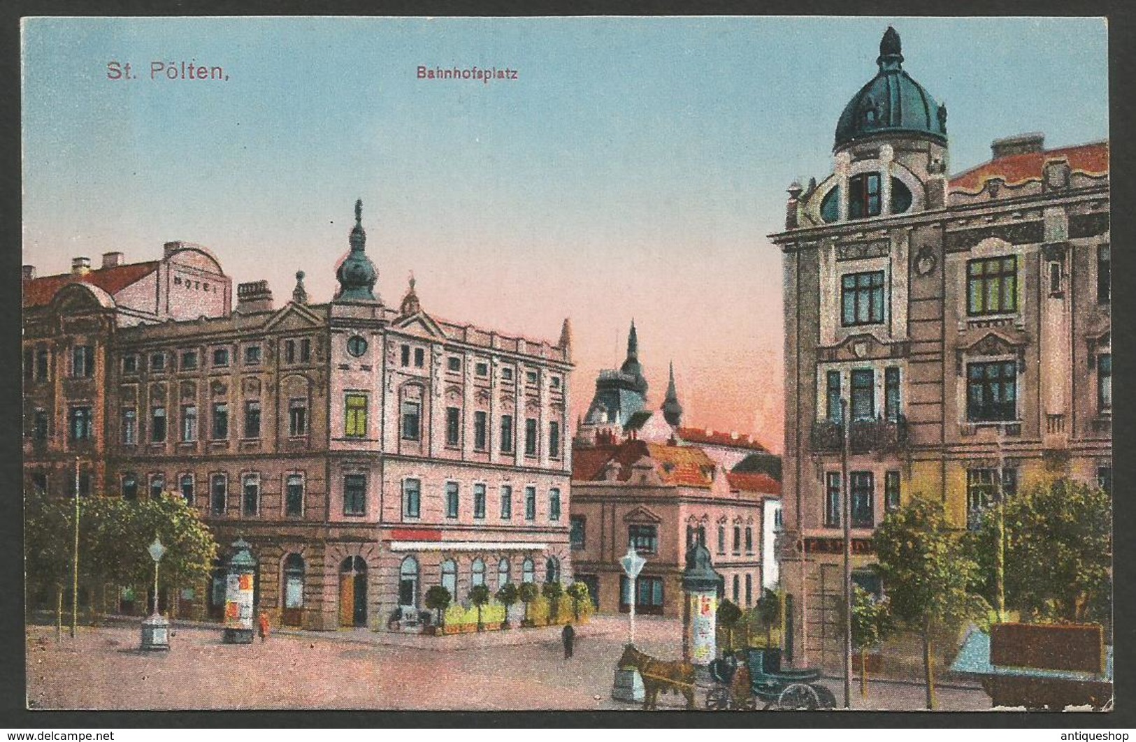 Austria-----St.Polten------old Postcard - St. Pölten