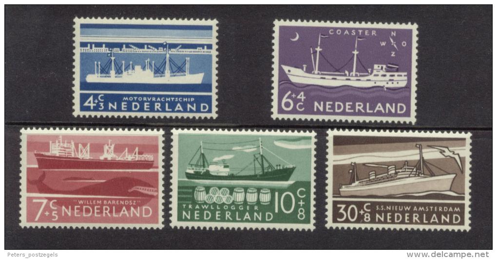 Nederland 1957 NVPH 688-692 Zomerzegels Postfris (MNH) - Neufs