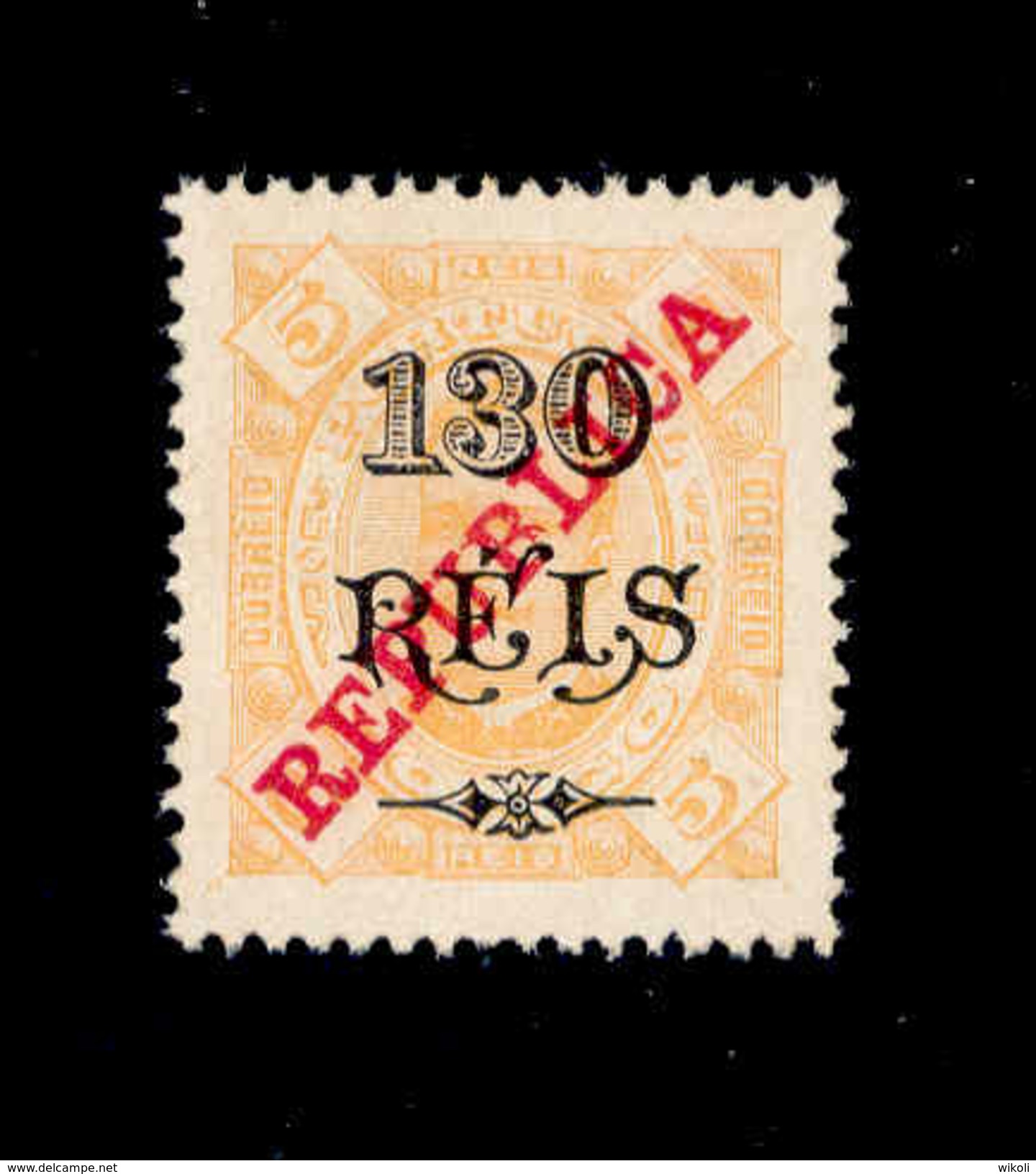 ! ! Congo - 1915 D. Carlos 130 R (Perf. 13 1/2) - Af. 127 - No Gum - Congo Portugais