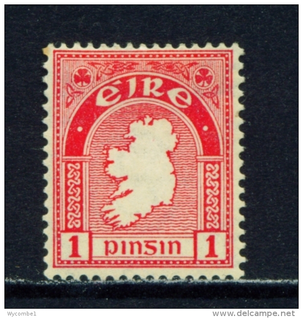 IRELAND  -  1922  First Definitive Issue  1d  Mounted/Hinged Mint - Neufs