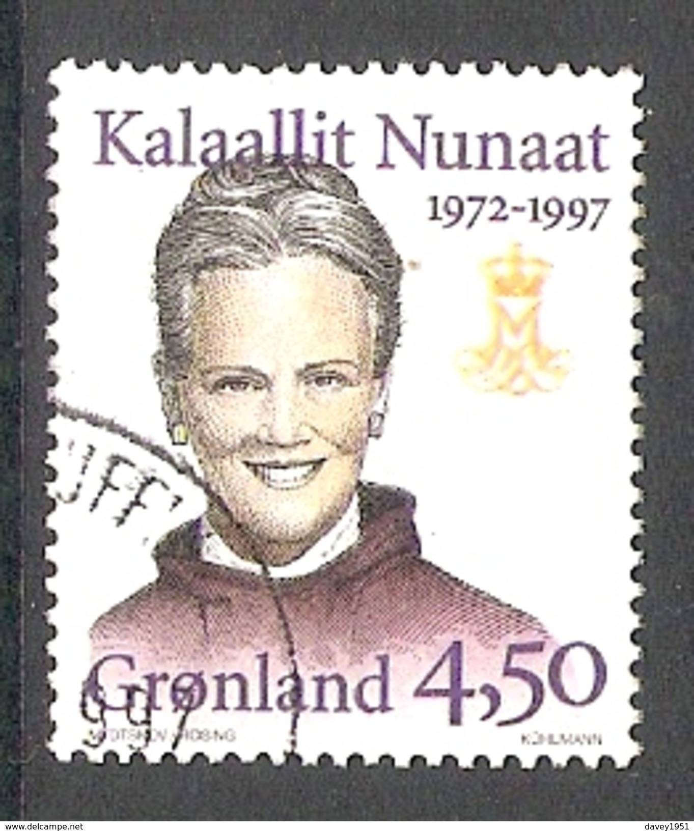 004321 Greenland 1997 4K50 FU - Used Stamps