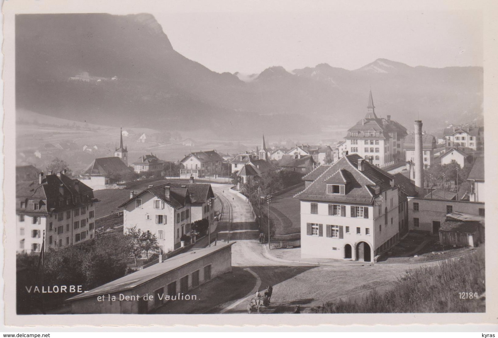 CPSM 9X14 . SUISSE . VALLOBE Et La Dent De Vaulion - Vaulion