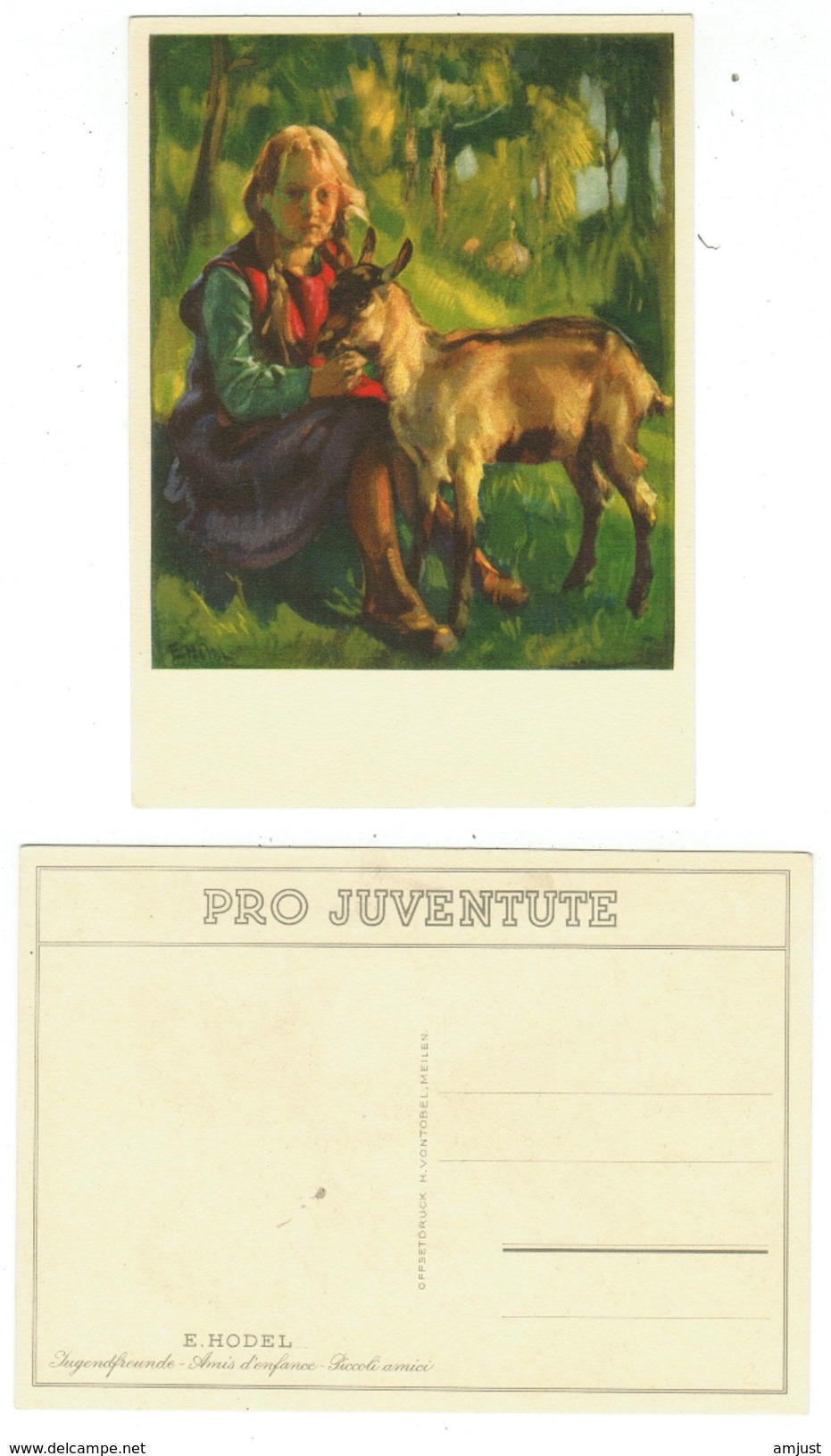 Suisse // Schweiz // Switzerland //  Pro-Juventute  //  Carte Pro-Juventute Neuve De 1927 No. 138 - Briefe U. Dokumente