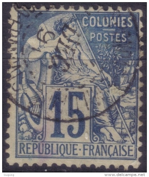 YT51 Alphee Dubois 15c - Congo Francais Correspondances Militaire - Alphee Dubois