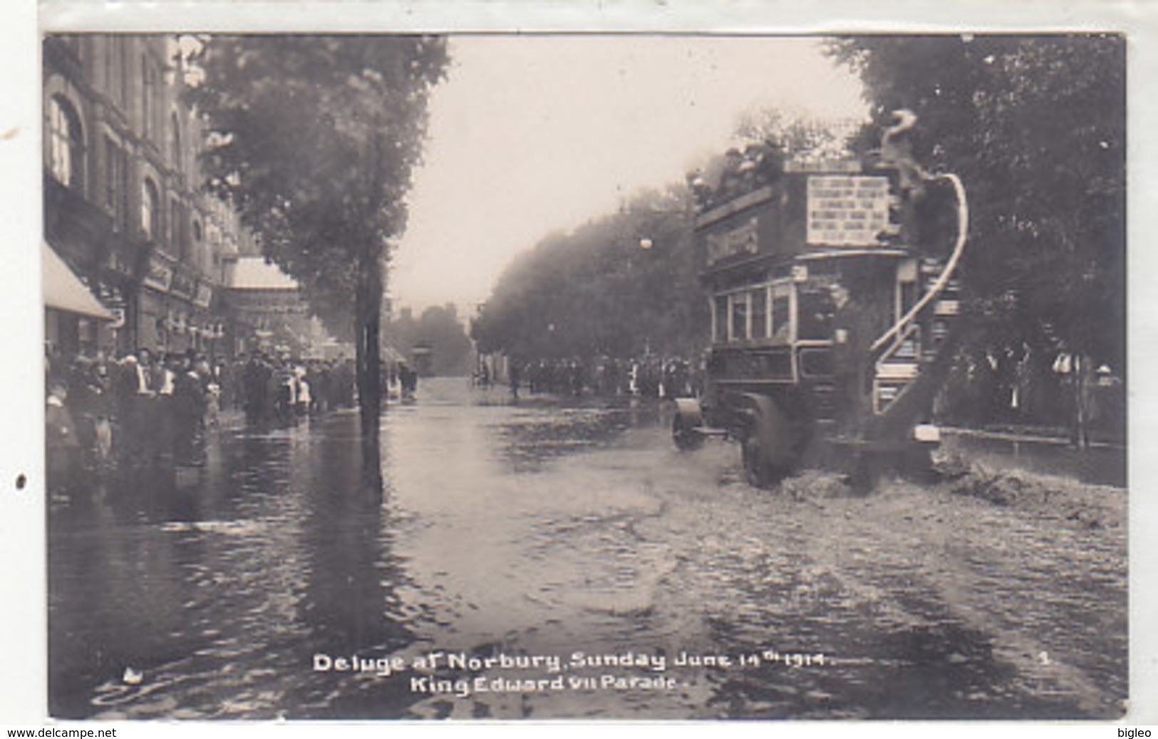 Deluge At Norbury - Sunday, June 14, 1914      (A-36-150129) - Other & Unclassified