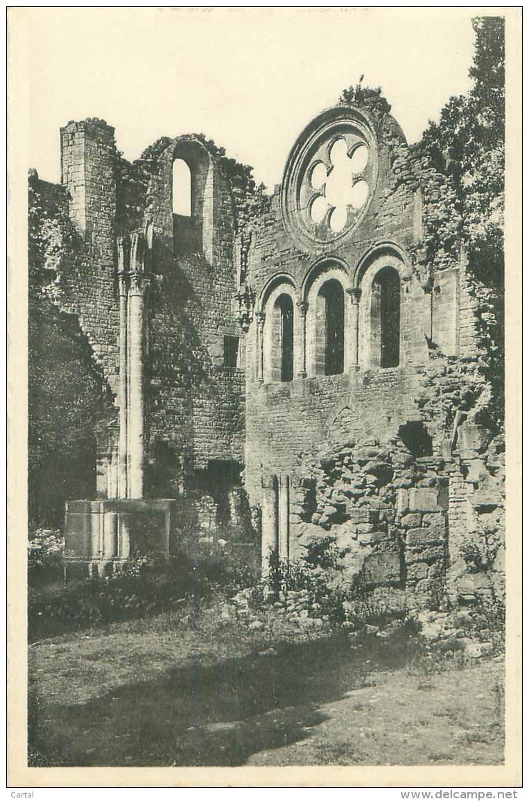 Abbaye N.-D. D'ORVAL - L'ancienne Rosace - Autres & Non Classés