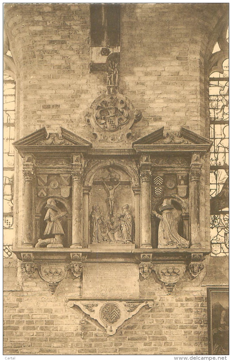 BRUGES - Chapel Of Jerusalem - Funeral Stone Of Adorno Family 1631 - Brugge