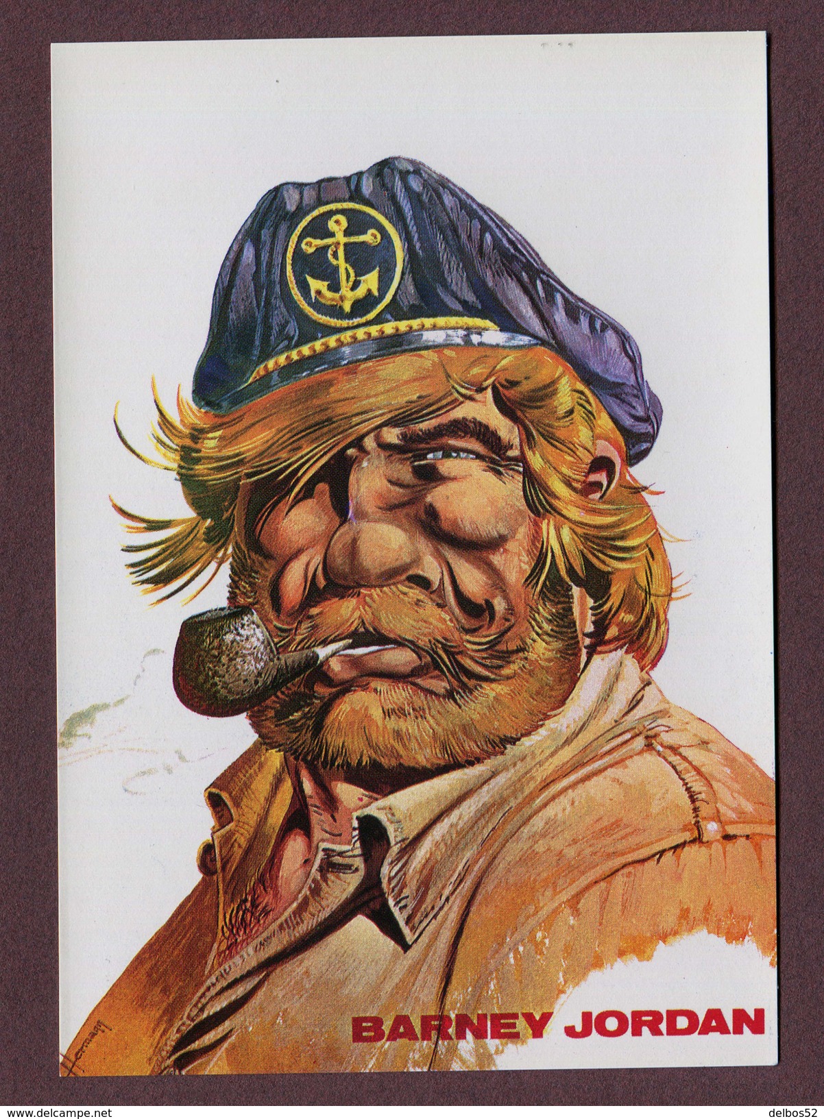 HERMANN GREG  : " BARNEY JORDAN "  Editions LOMBARD 1984 - Bandes Dessinées