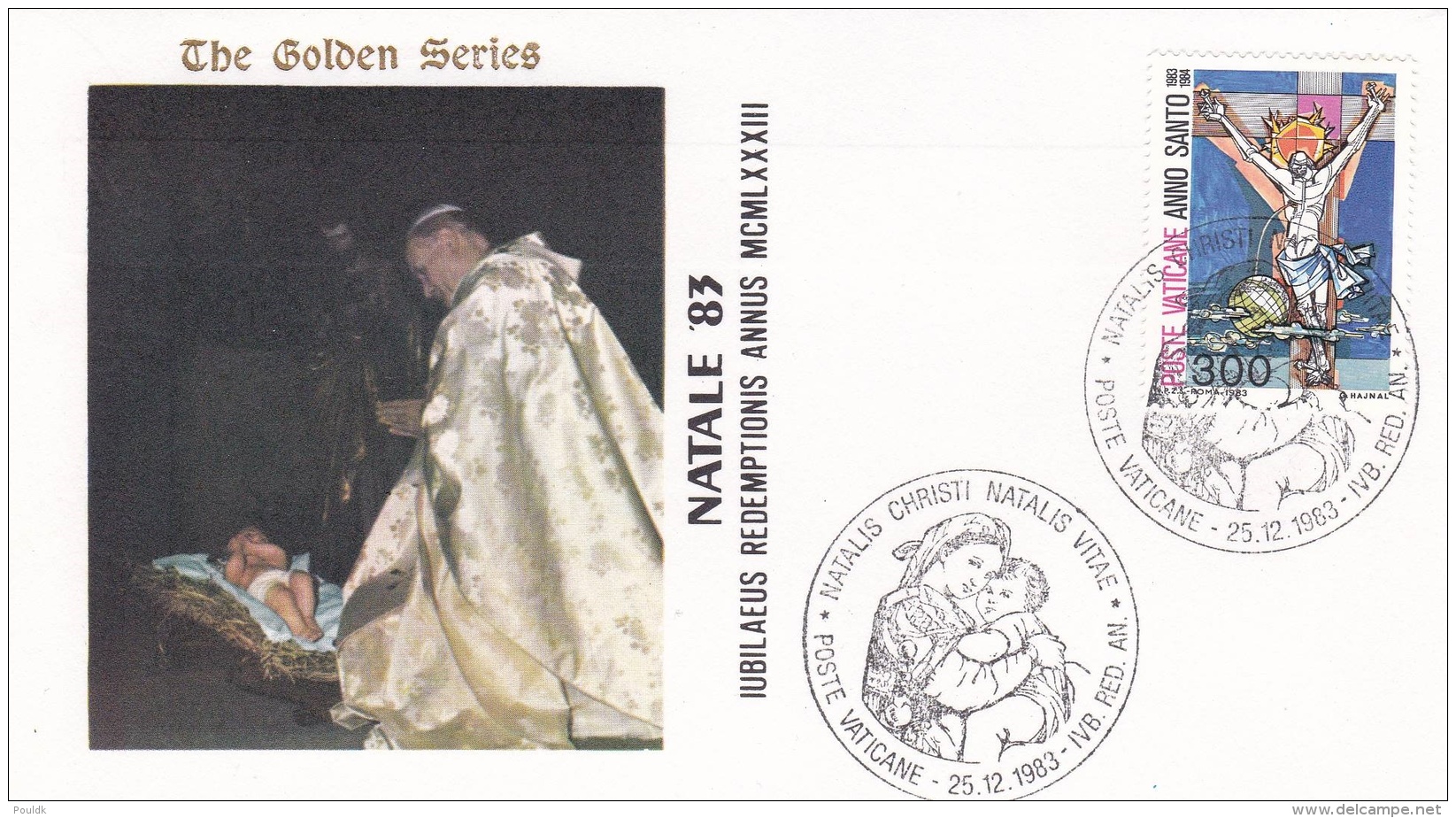 Vatican Cover 1983  Natale  (T17-18) - Covers & Documents