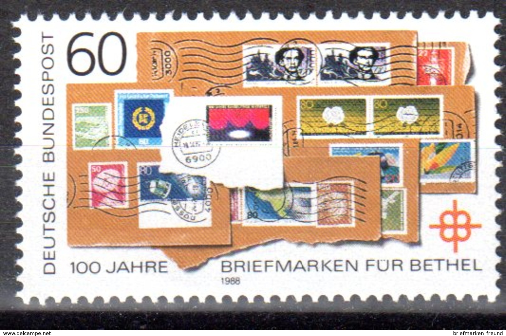 Bund 1988 Mi. 1395 ** Bethel Postfrisch (6768) - Ungebraucht