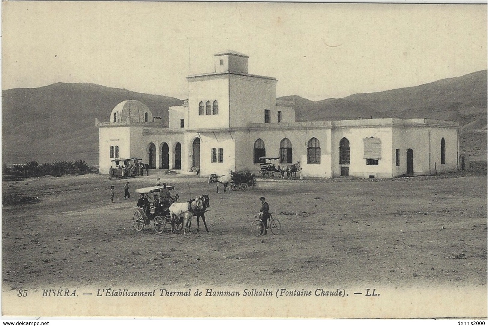 BISKRA - L' Etablissement Thermal De Hammam Solhalin (Fontaine Chaude) - LL - 85 - Biskra