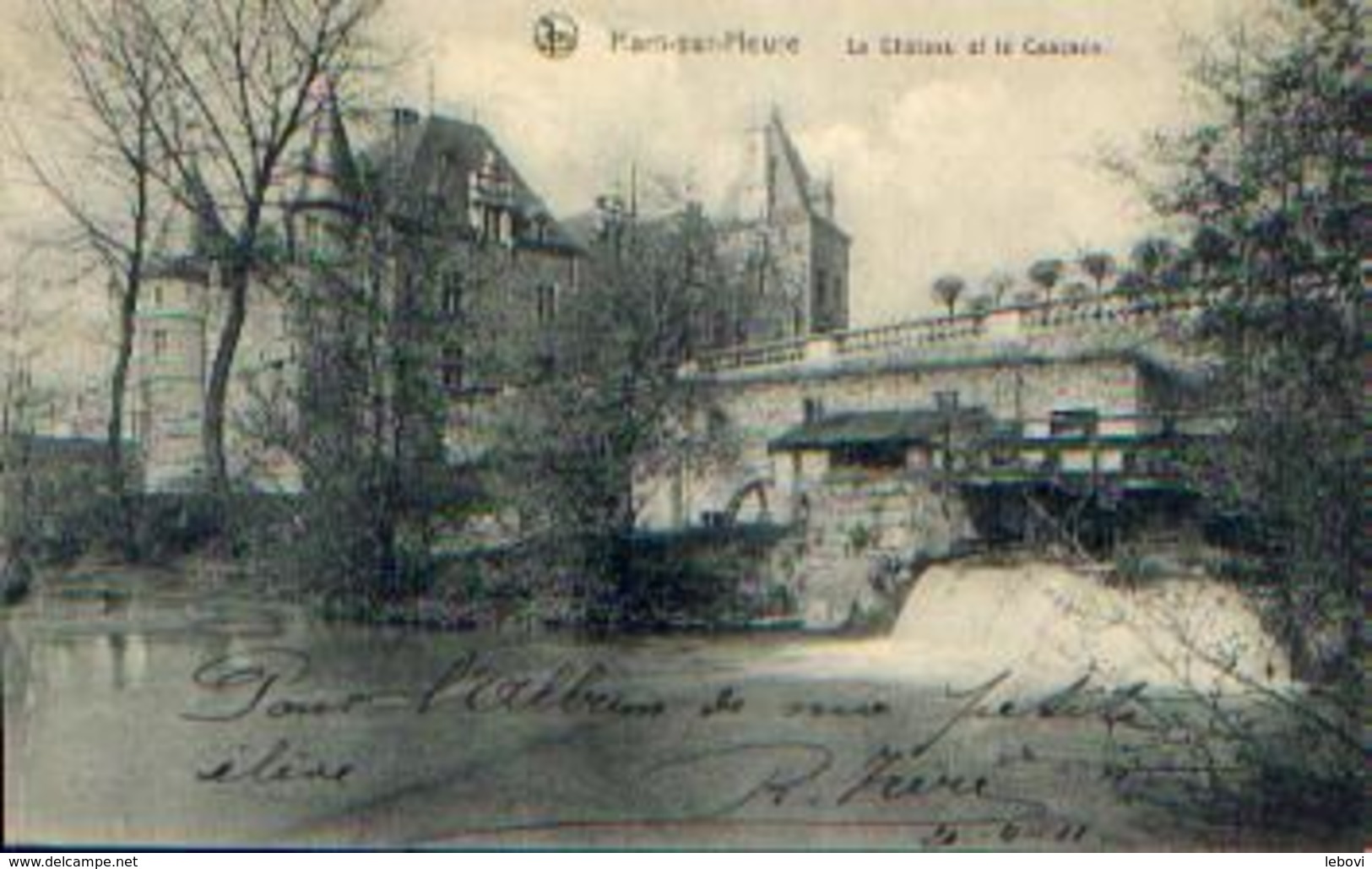 HAM-SUR-HEURE « Le Château Et La Cascade » - Nels (1911) - Ham-sur-Heure-Nalinnes