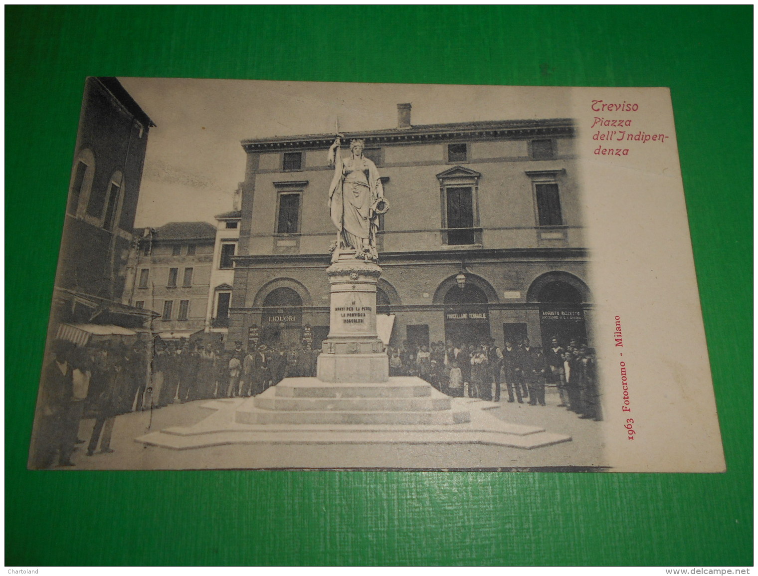 Cartolina Treviso - Piazza Dell' Indipendenza 1910 Ca - Treviso