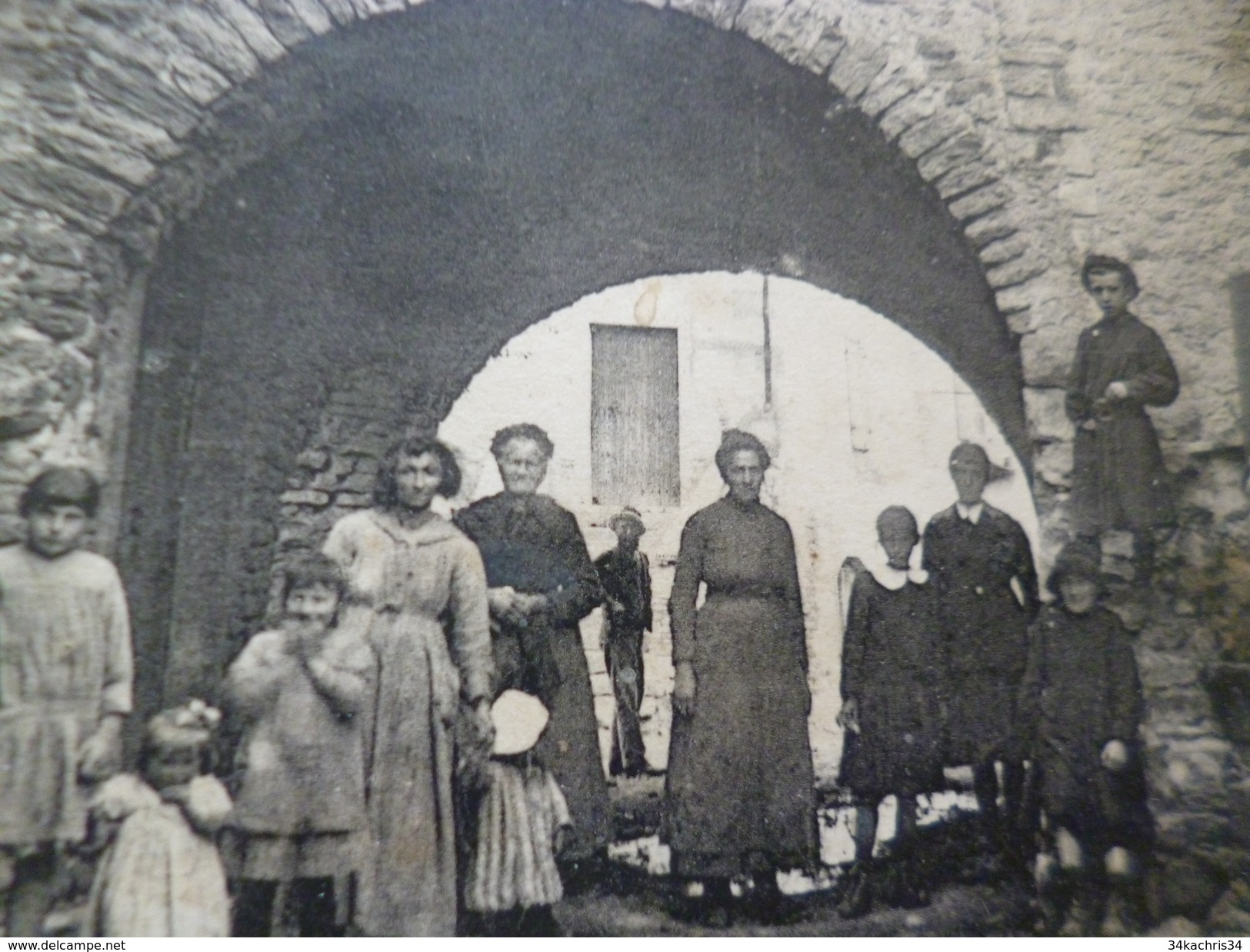 CPA 07 Ardèche Saint Maurice D'Ardèche Centre Du Village Salie Sinon  TBE - Autres & Non Classés