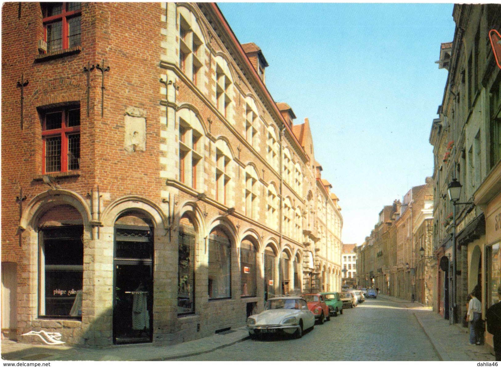 CPM 59_LILLE - Rue De La Monnaie - Animée, Voitures Dont CITROEN DS - Ed La Cigogne - Lille