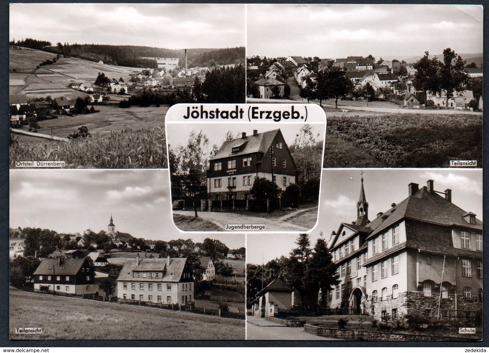 A4622 - Alte MBK Ansichtskarte - Jöhstadt - Jugendherberge Schule - Jöhstadt