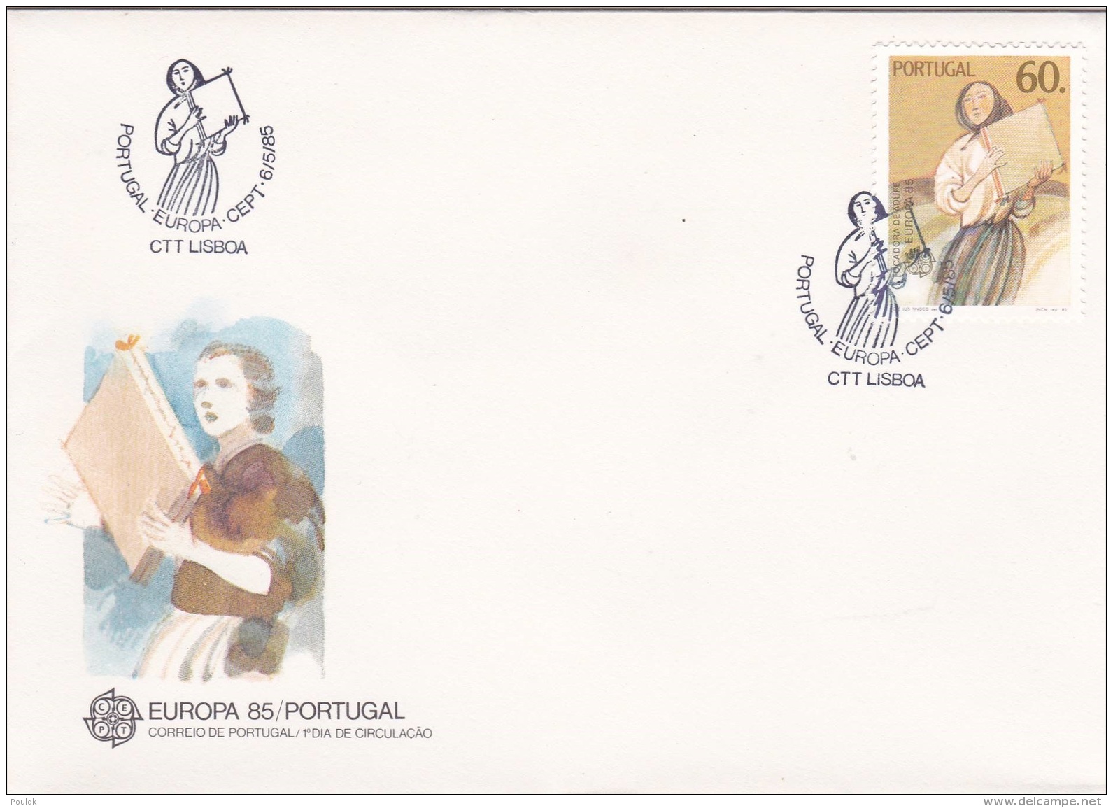 Portugal 1985 FDC Europa CEPT (T17-20) - 1985