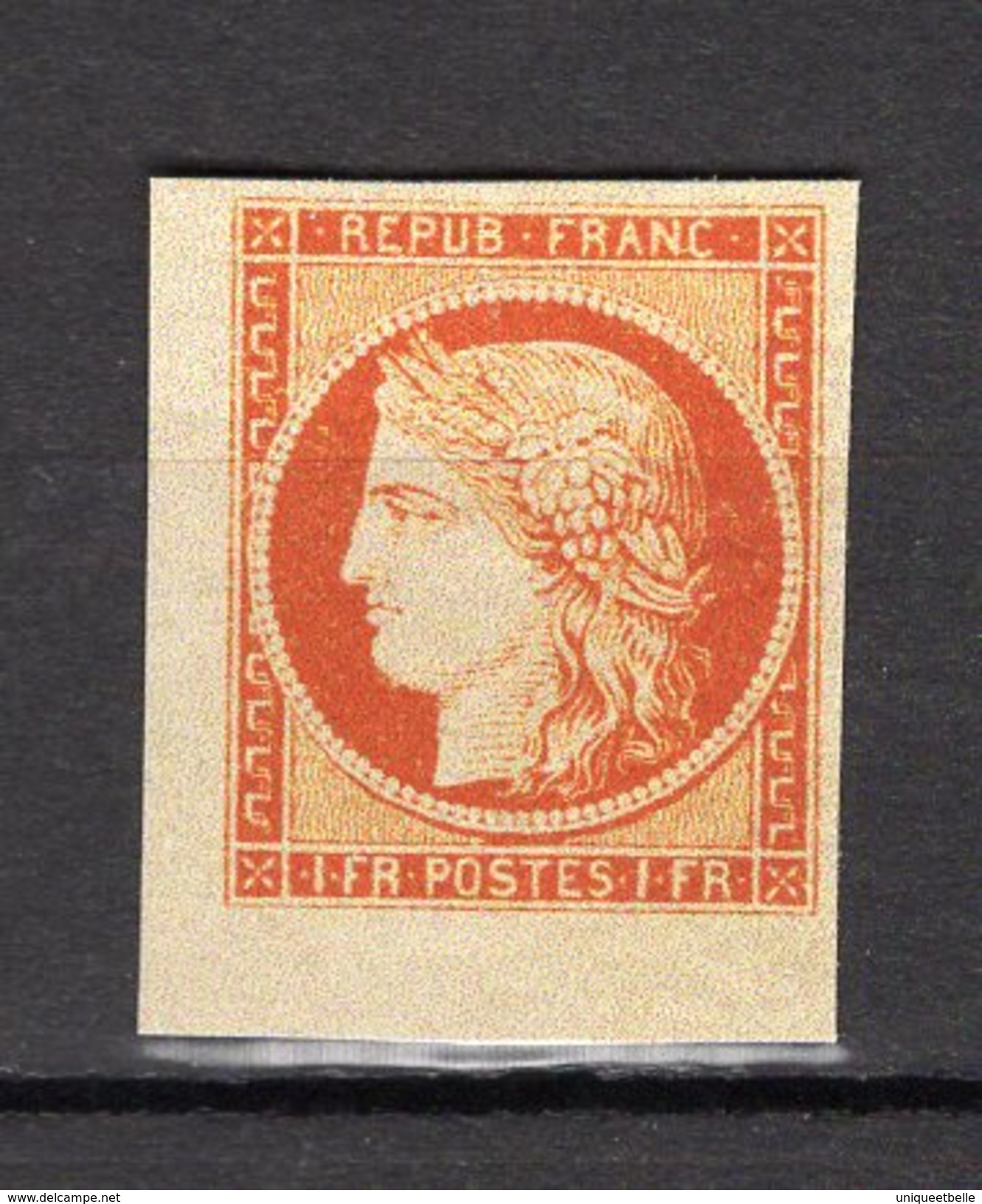 N°7 Neuf**, Faux De SPIRO - 1849-1850 Ceres