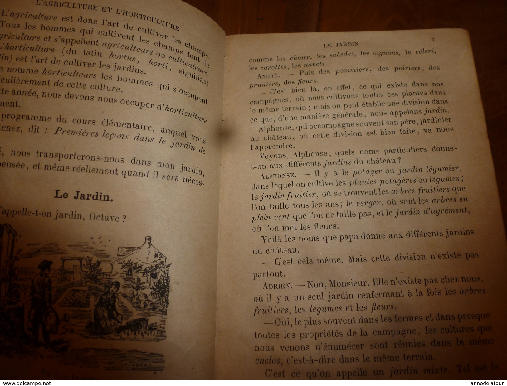 1885 Notions élémentaires D'AGRICULTURE Et D'HORTICULTURE Par A. Barot - 1801-1900