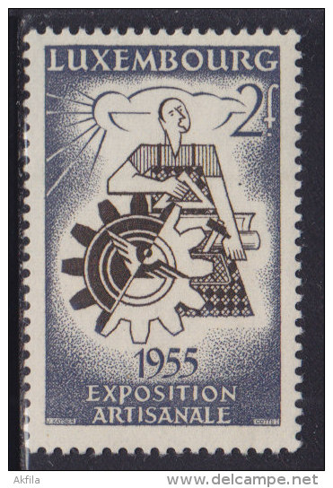 4290. Luxembourg, 1955, Crafts Exhibition, MNH (**) Michel 535 - Nuovi