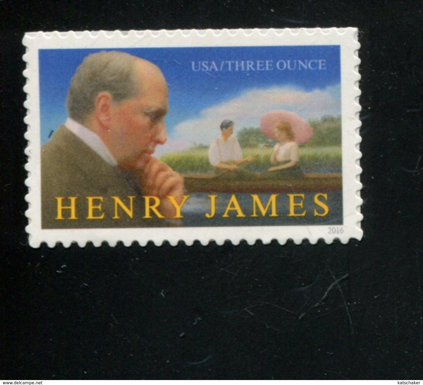 431645796 2016 DB USA POSTFRIS MINT NEVER HINGED POSTFRISCH EINWANDFREI ETAT NEUF SCOTT 5105 Literary Arts Henry James - Neufs