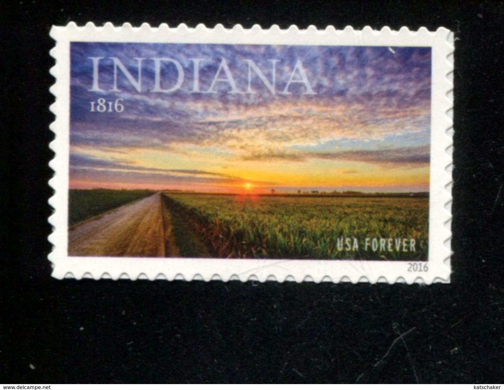 431481344 2016 DB USA POSTFRIS MINT NEVER HINGED POSTFRISCH EINWANDFREI ETAT NEUF SCOTT 5091 INDIANA STATEHOOD - Ongebruikt