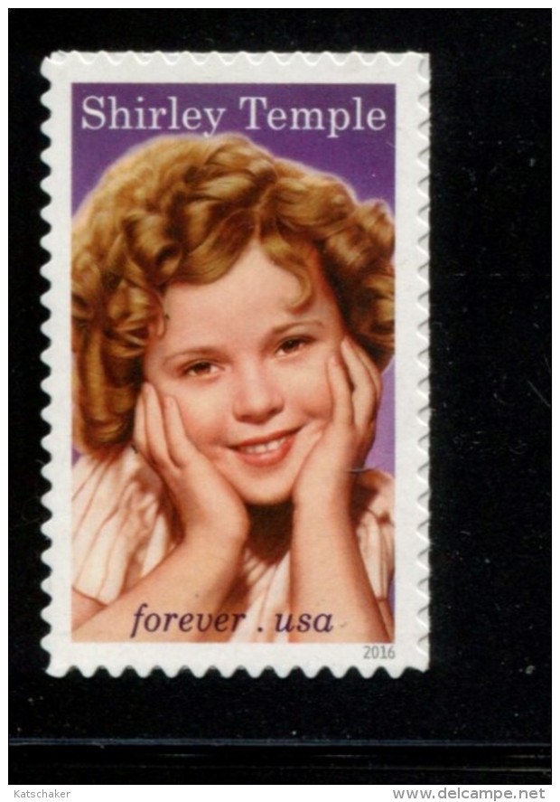 384192320 DB 2016 USA XX MNH SCOTT 5060 LEGENDS OF HOLYWOOD SHIRLEY TEMPLE - Unused Stamps
