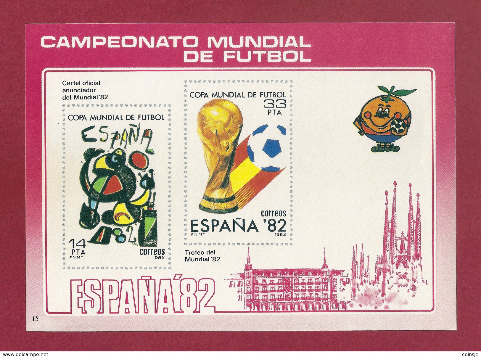 España - 1982 - " España 82" - Neufs