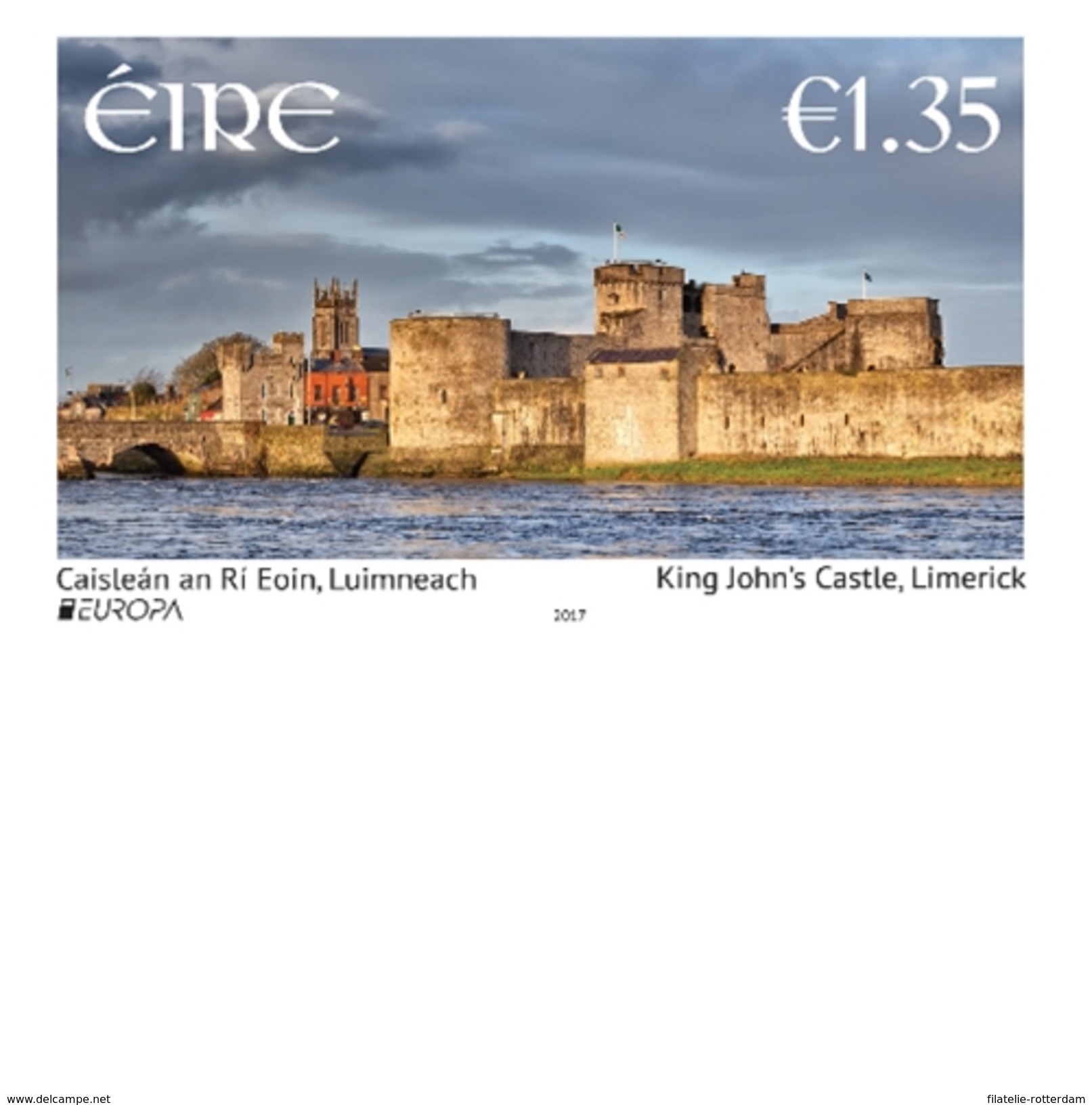 Ierland / Ireland - Postfris / MNH - Complete Set Europa, Kastelen 2017 - Nuovi