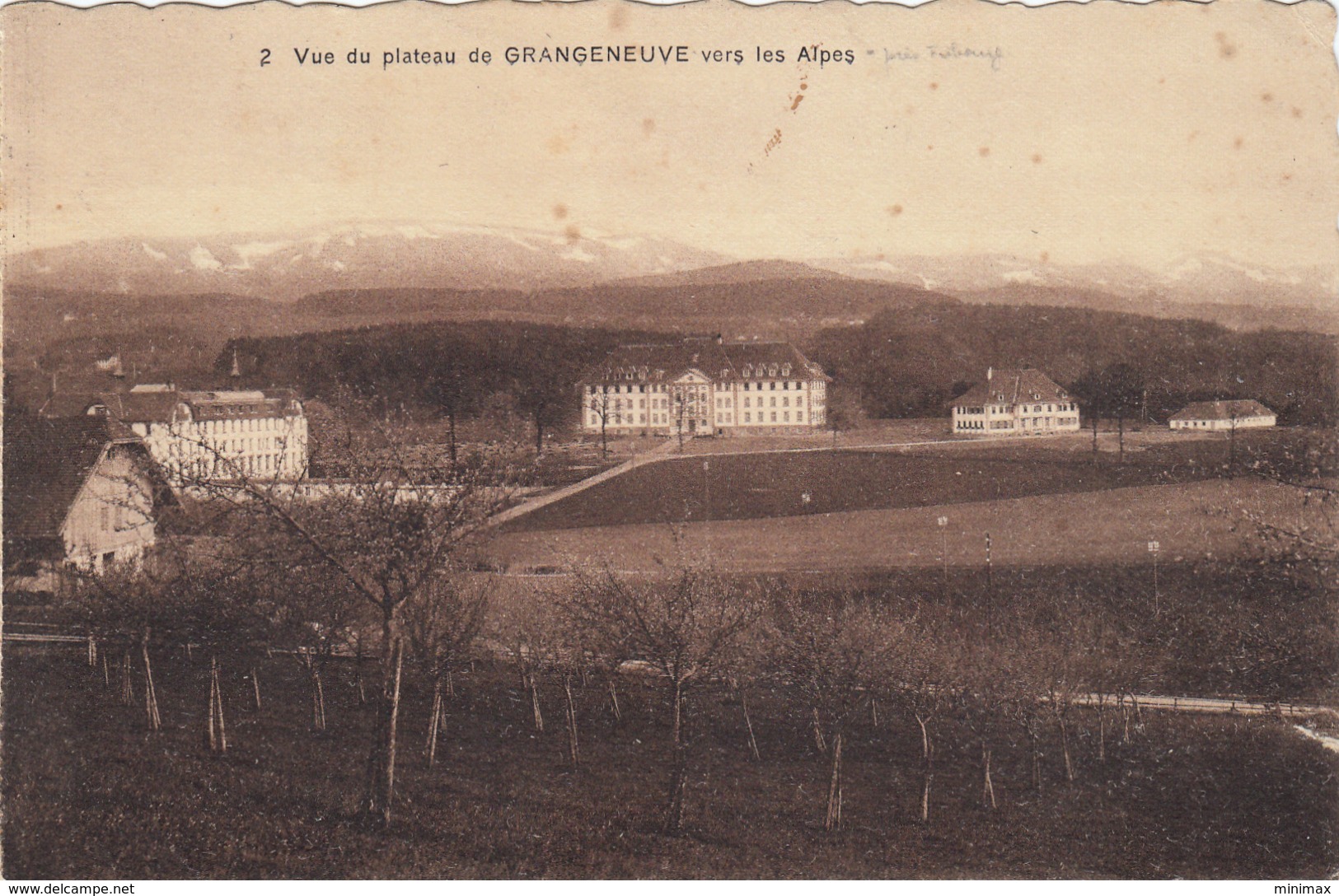 Vue Du Plateau De Grangeneuve Vers Les Alpes - Autres & Non Classés