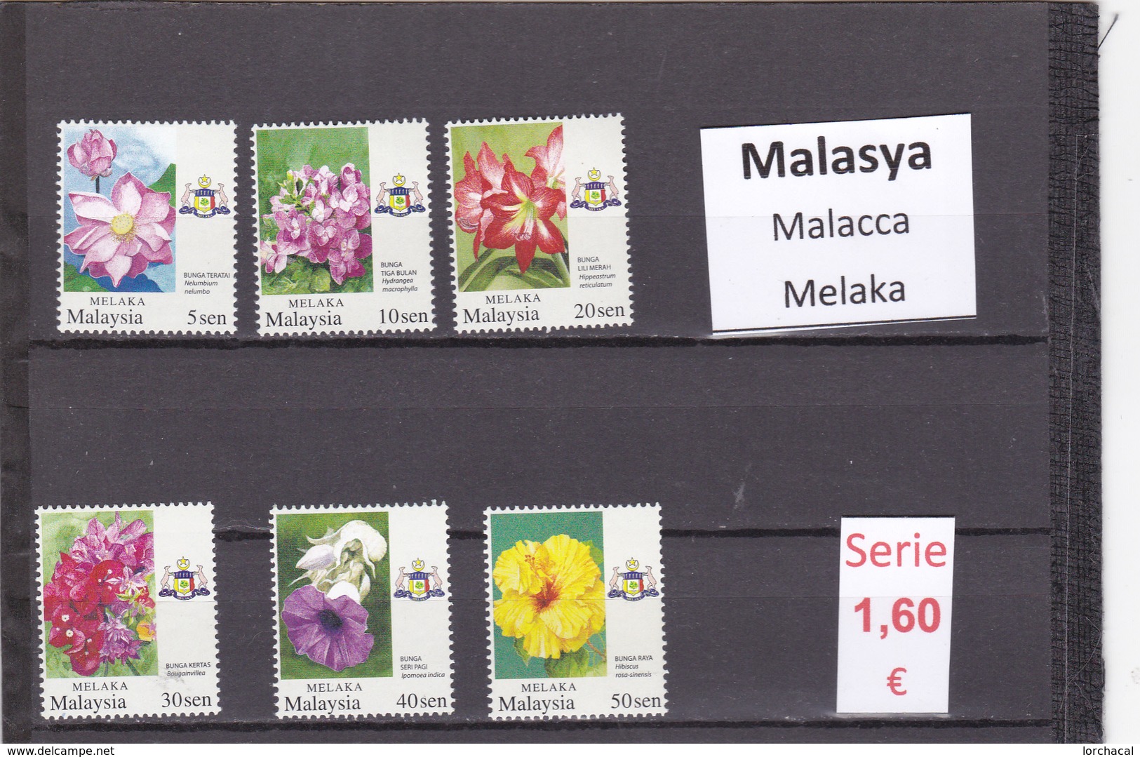 Malasia  Sultanatos  -   Serie Completa  Nueva**  -  5/5099 - Malaysia (1964-...)