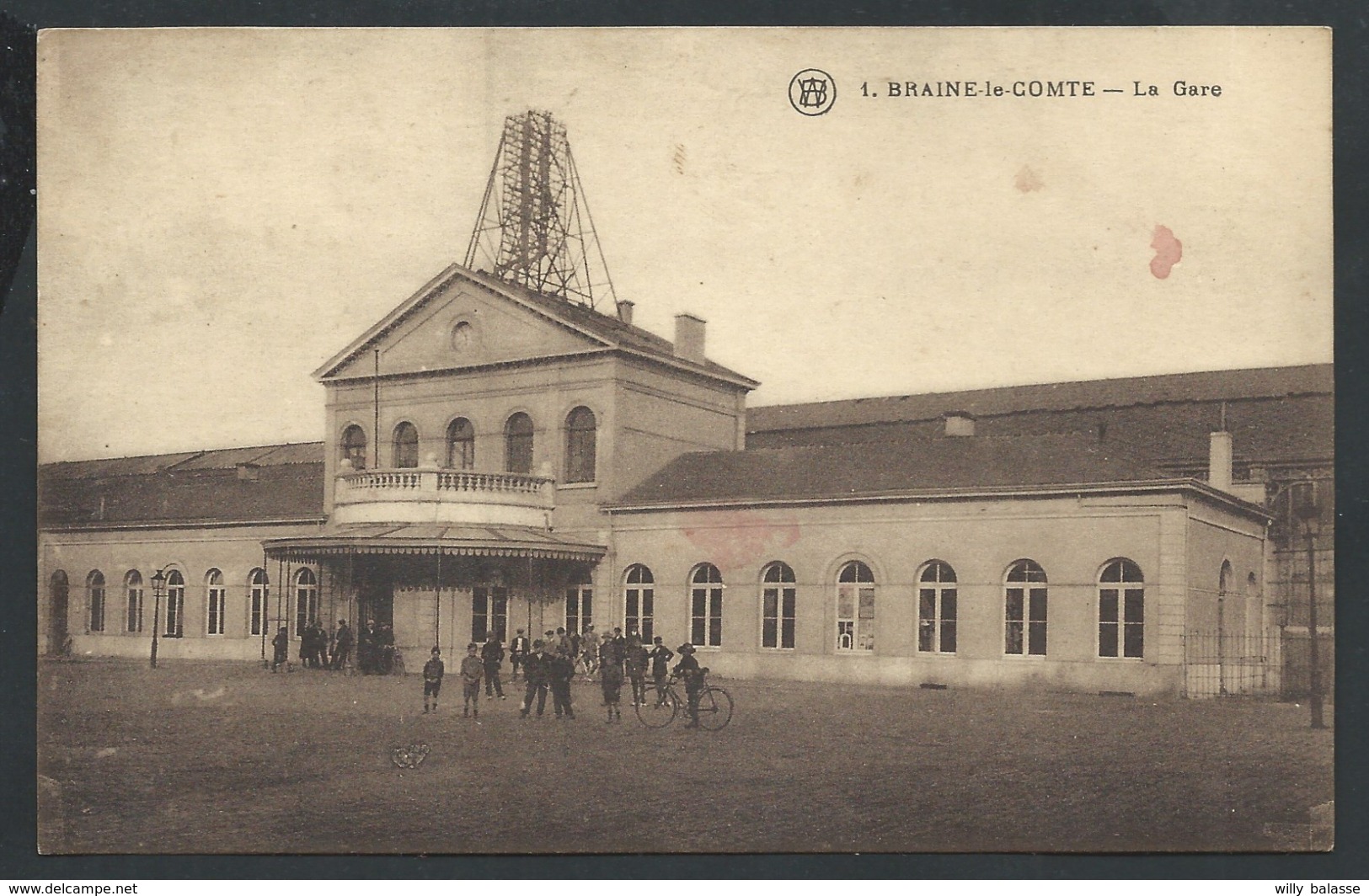 +++ CPA - BRAINE LE COMTE - La Gare - Statie  // - Braine-le-Comte